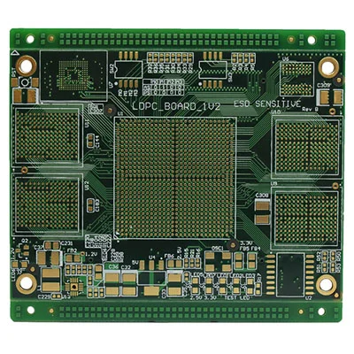 10-laags impedantie pluggat PCB-printplaat